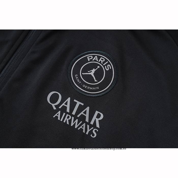 Chandal de Chaqueta del Paris Saint-Germain Jordan Nino 25-26 Negro